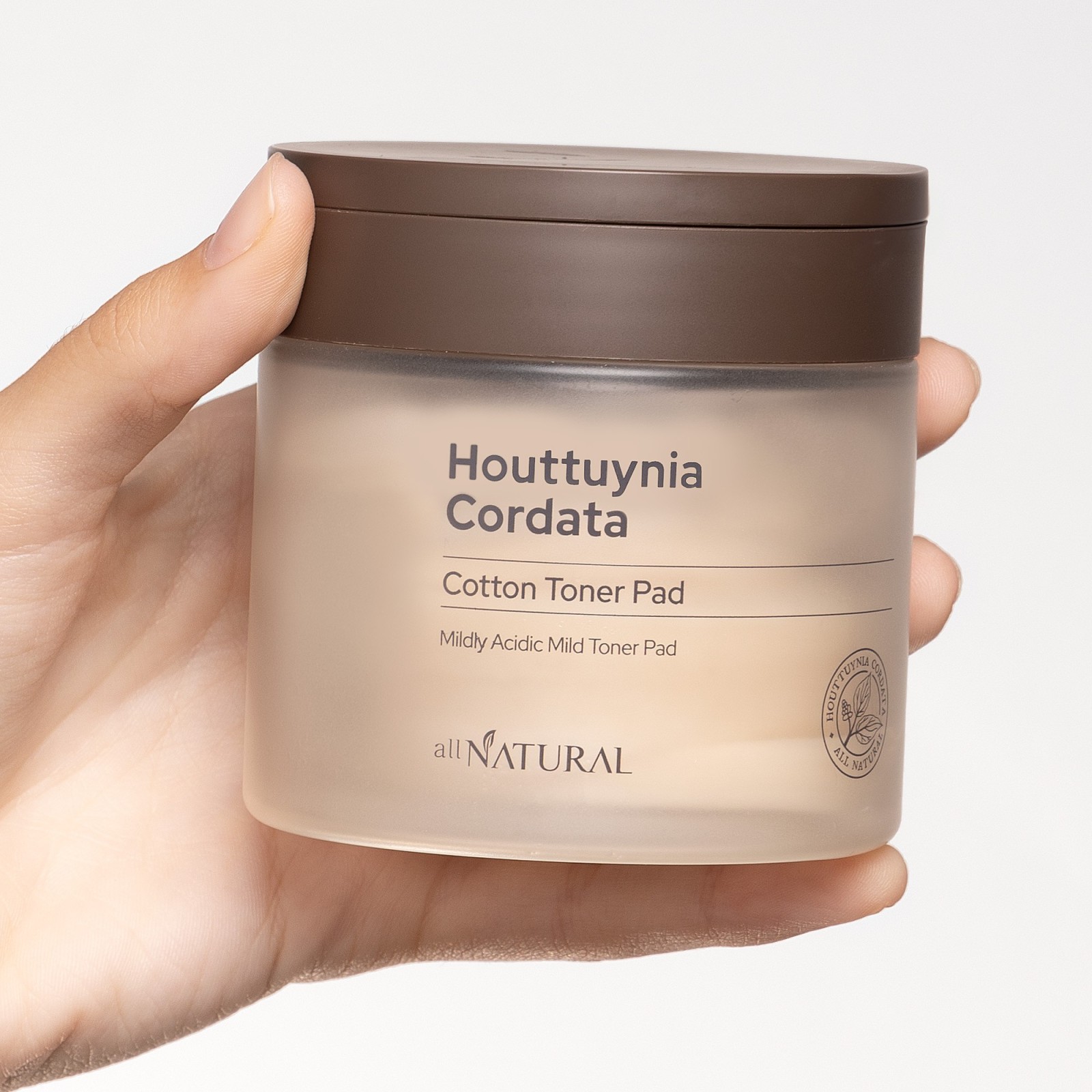 Houttuynia Cordata Cotton Toner Pad - All Natural | MiiN Cosmetics