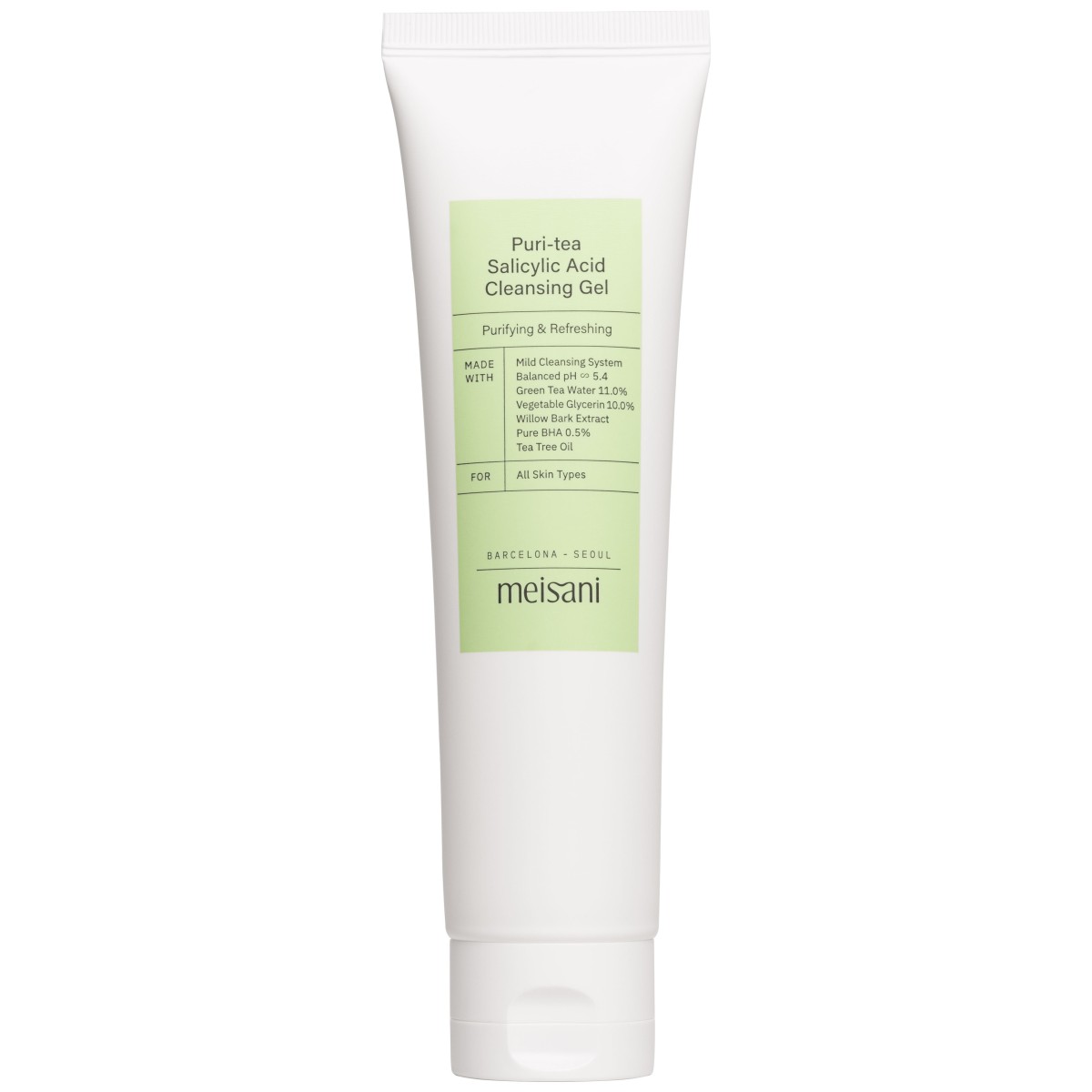 Puri-tea Salicylic Acid Cleansing Gel - Meisani | MiiN Cosmetics