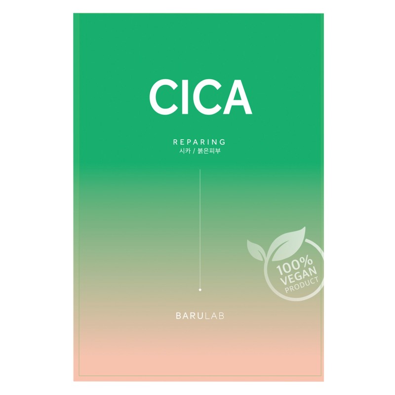Máscara facial em tecido com Centella Asiática - Barulab | MiiN Cosmetics