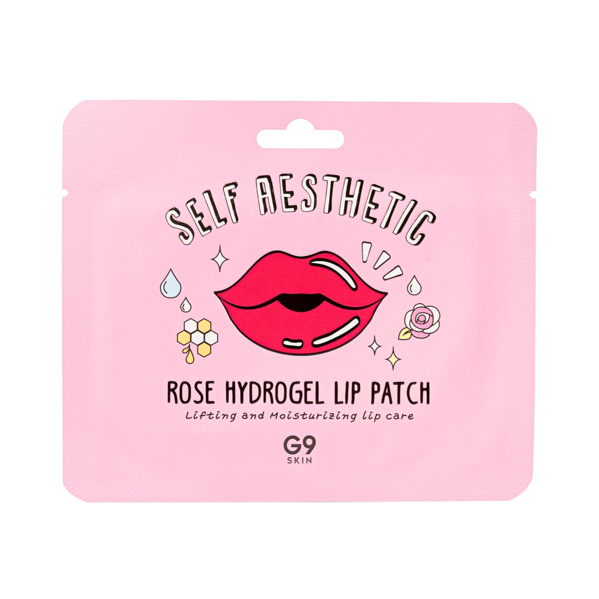 Self Aesthetic Rose Hydrogel Lip Patch - G9SKIN | MiiN Cosmetics