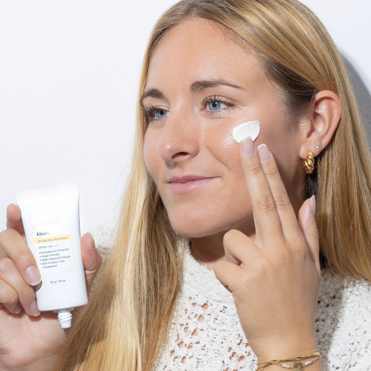 Protetor solar facial SP50+ PA++++ invisível - Klairs | MiiN Cosmetics