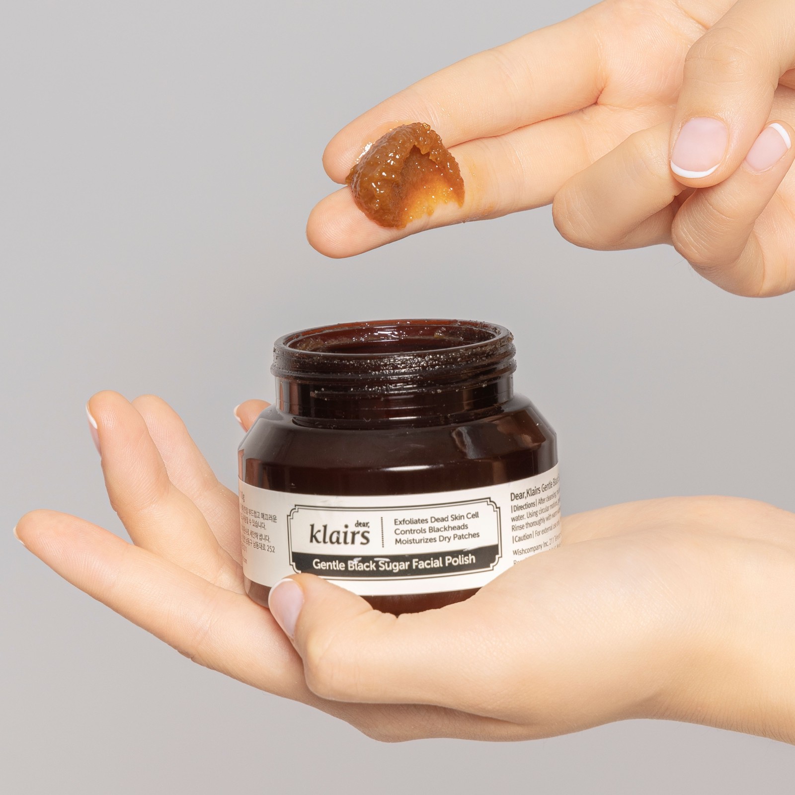 Gentle Black Sugar Facial Polish - Klairs | MiiN Cosmetics