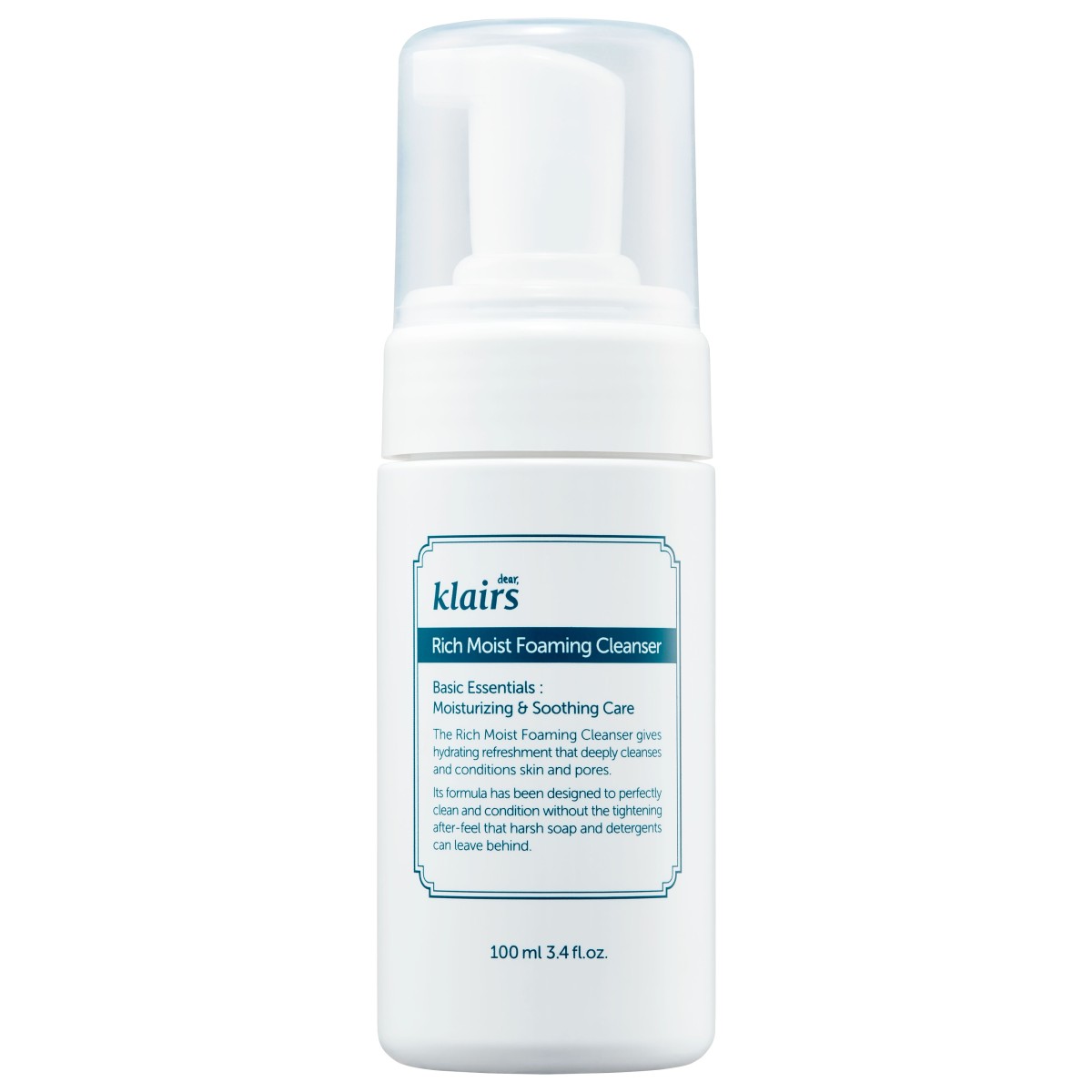 Rich Moist Foaming Cleanser Klairs | MiiN Cosmetics