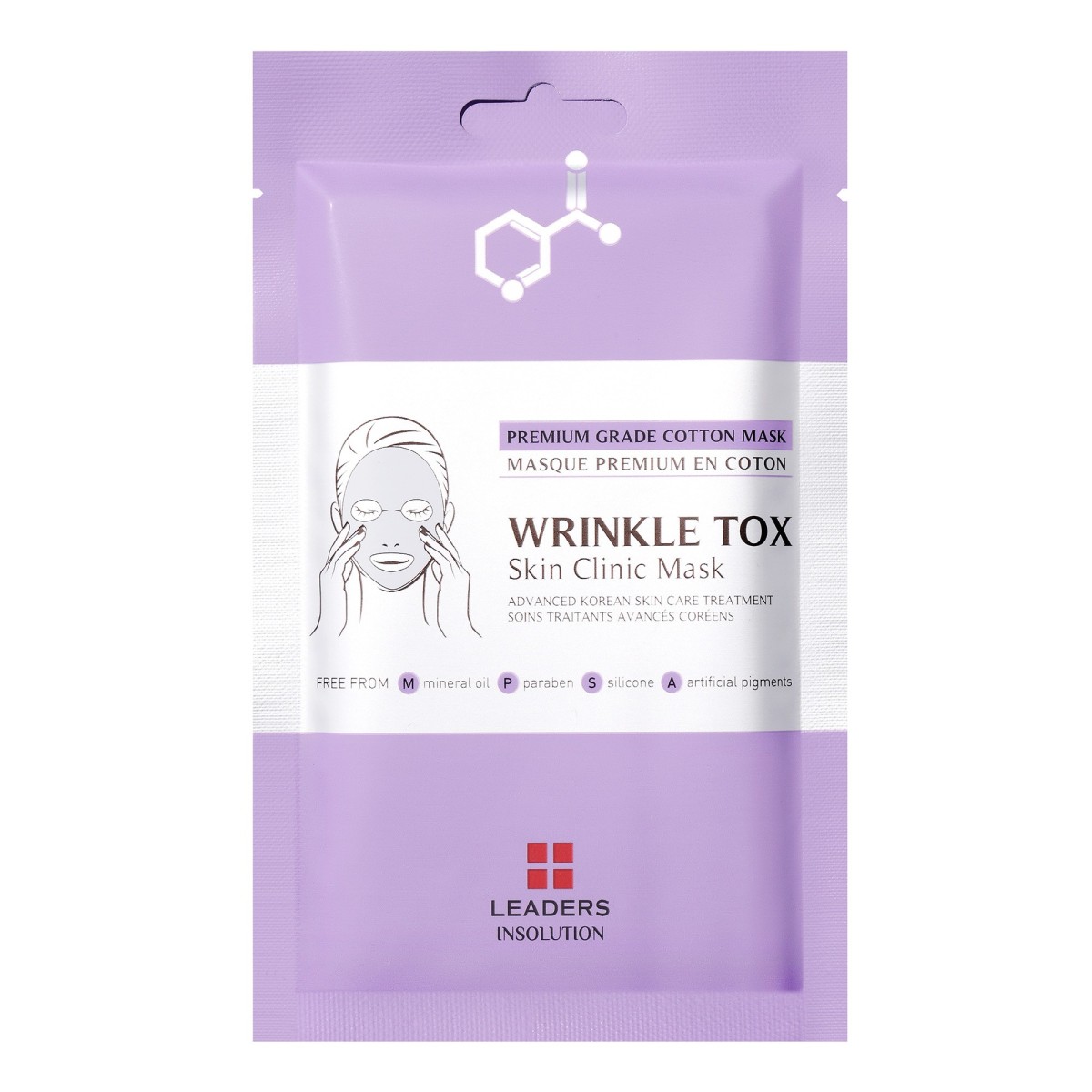 Wrinkle Tox Skin Clinic Mask - Leaders | MiiN Cosmetics