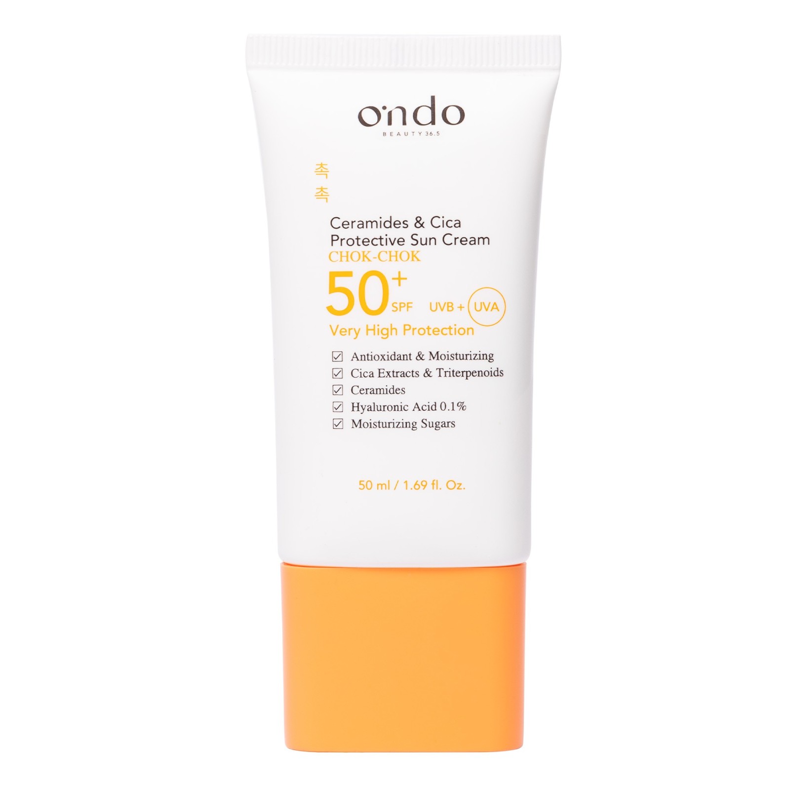 Protetor solar 50+ hidratante antioxidante - Ondo Beauty 36.5 | MiiN Cosmetics