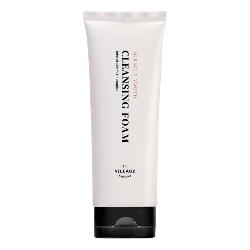 Firming and brightening gel-to-foam cleanser with retinol - Village | MiiN Cosmetics