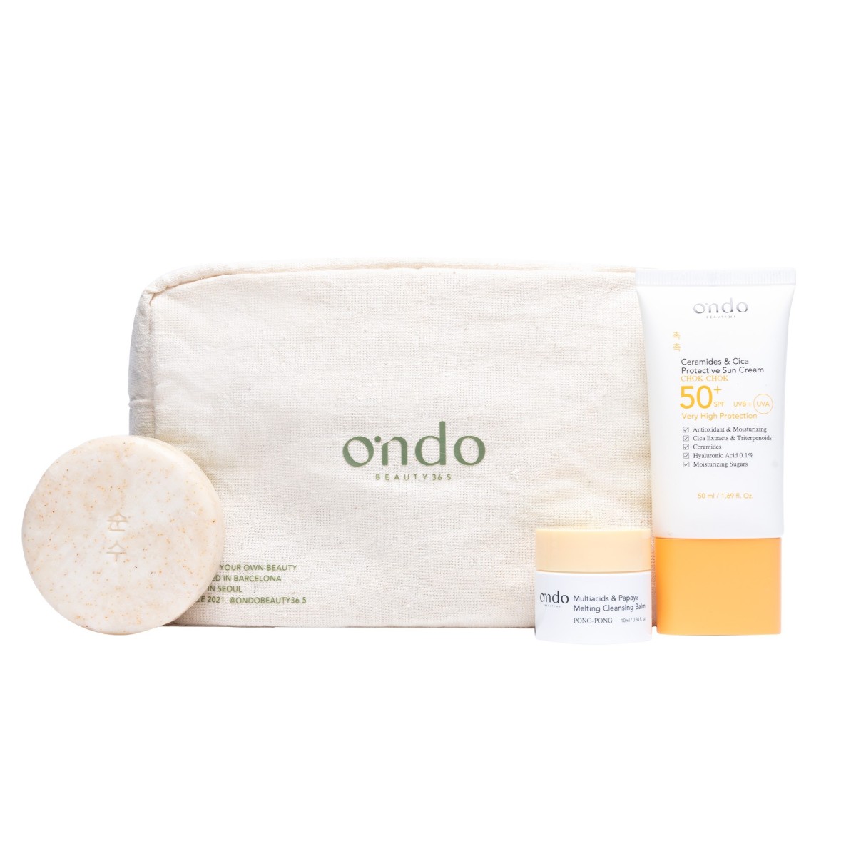 The travel bundle pack - Ondo Beauty 36.5 | MiiN Cosmetics