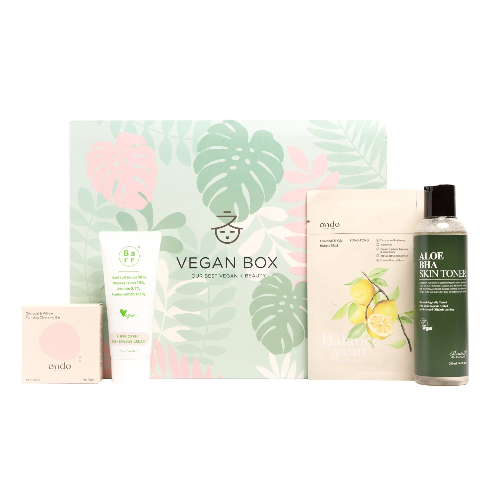 Vegan Box - Combination Skin - MiiN | MiiN Cosmetics