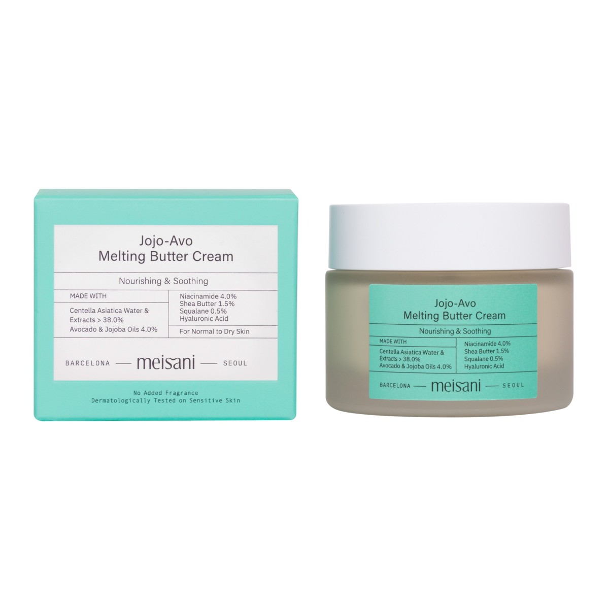Crema idratante nutriente con avocado e CICA - Meisani | MiiN Cosmetics - Meisani | MiiN Cosmetics