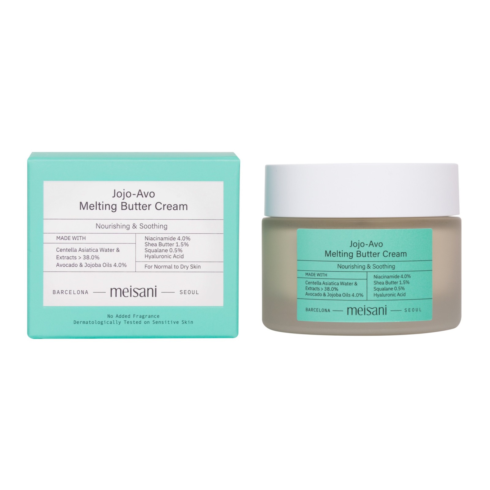 Crema idratante nutriente con avocado e CICA - Meisani | MiiN Cosmetics - Meisani | MiiN Cosmetics