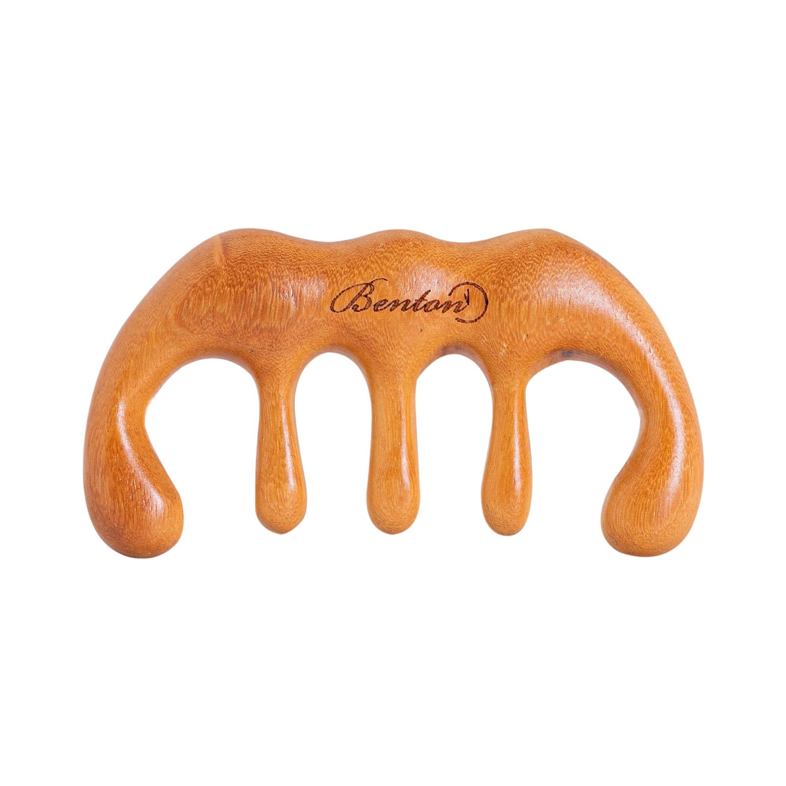 Peine multiusos em madeira de sândalo da Benton | MiiN Cosmetics