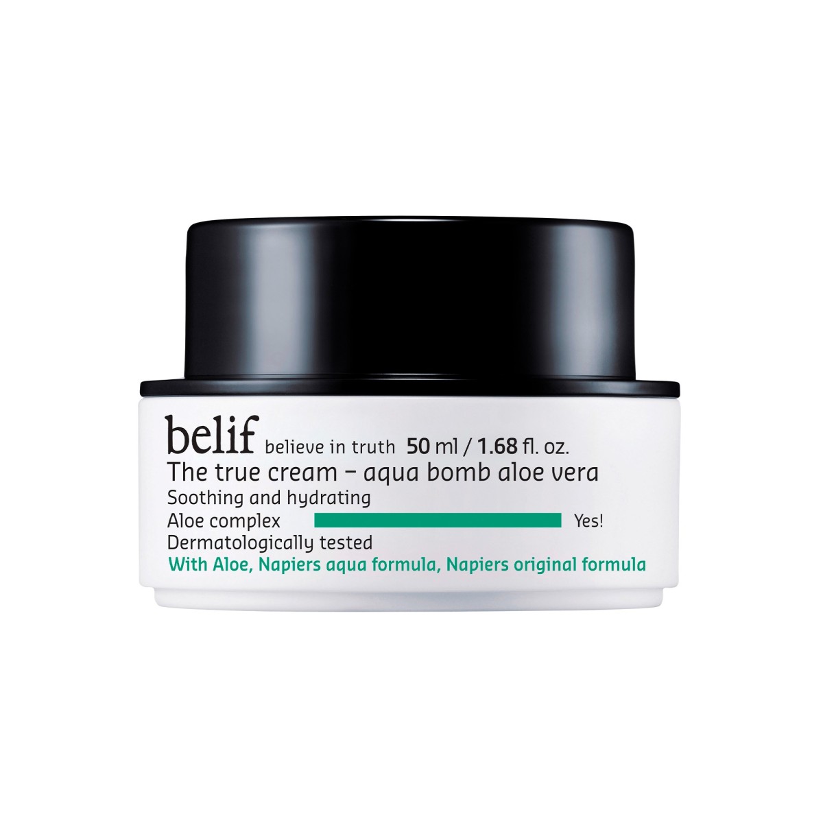 Gel creme calmante com aloé vera para vermelhidões da Belif | MiiN Cosmetics