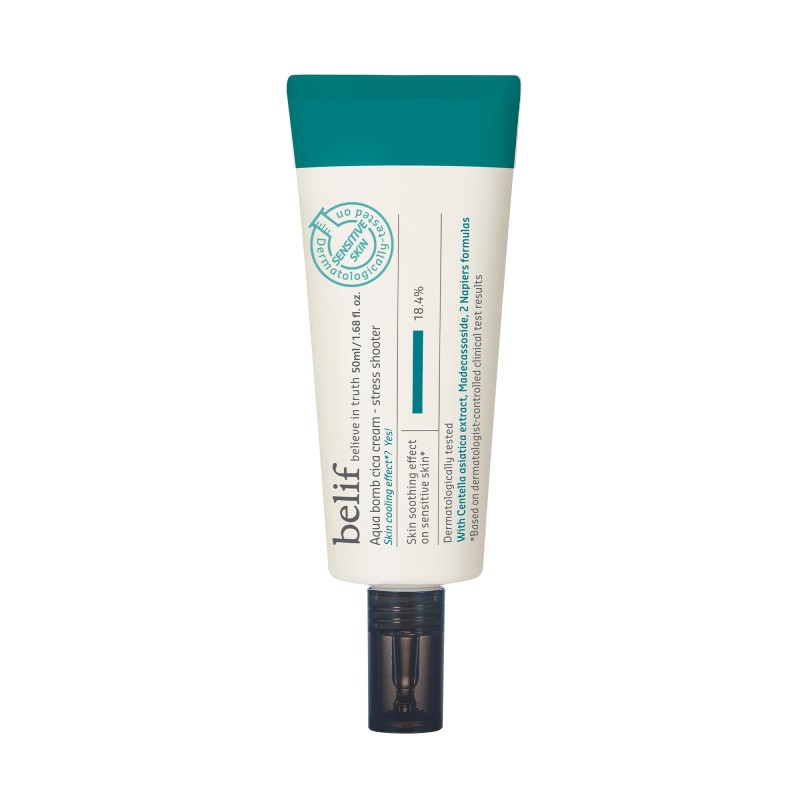 Loción hidratante com CICA para pele sensível da Belif | MiiN Cosmetics