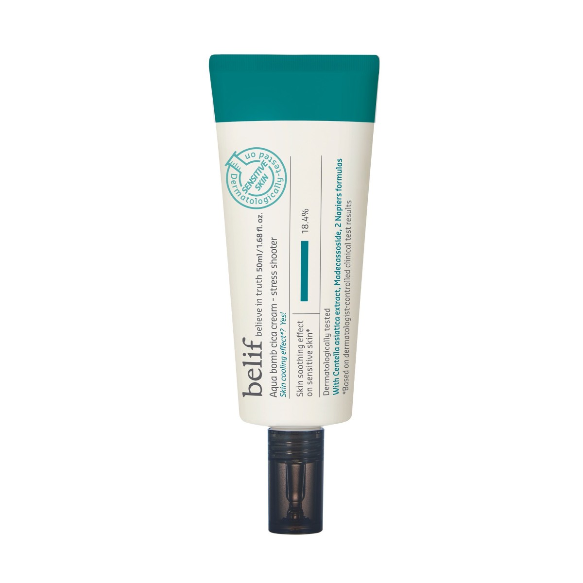 Loción hidratante com CICA para pele sensível da Belif | MiiN Cosmetics