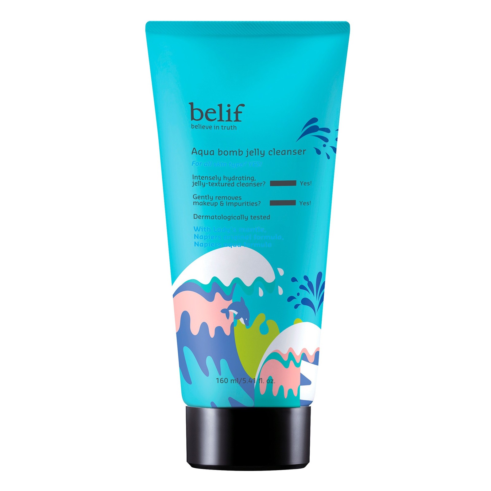 Limpeza hidratante com textura de gel suave da Belif | MiiN Cosmetics