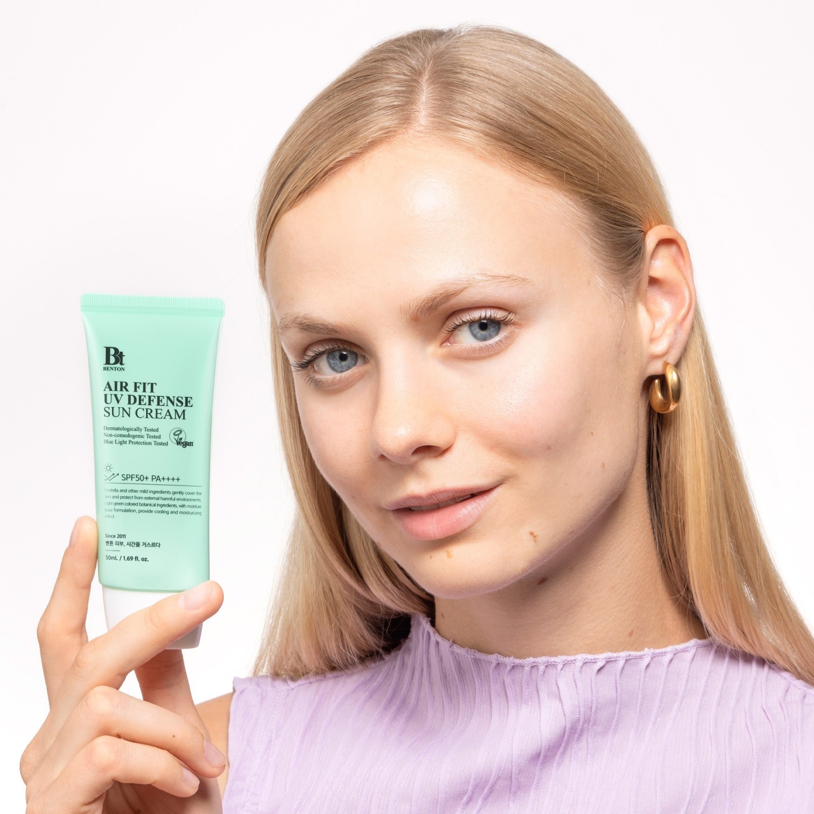 Air Fit UV Defense Sun Cream SPF50 - Benton | MiiN Cosmetics