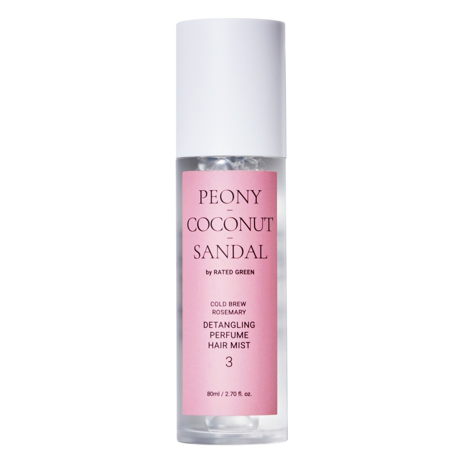 Bruma Desembaraçante Perfumada 03 · Rated Green | MiiN Cosmetics
