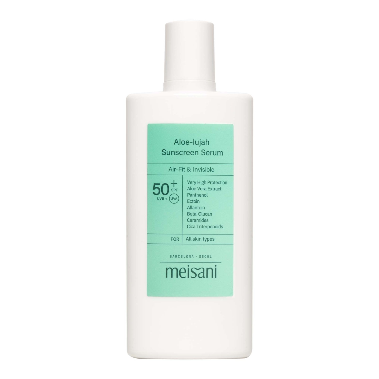Protetor Solar Aloe-lujah Serum · Meisani | MiiN Cosmetics