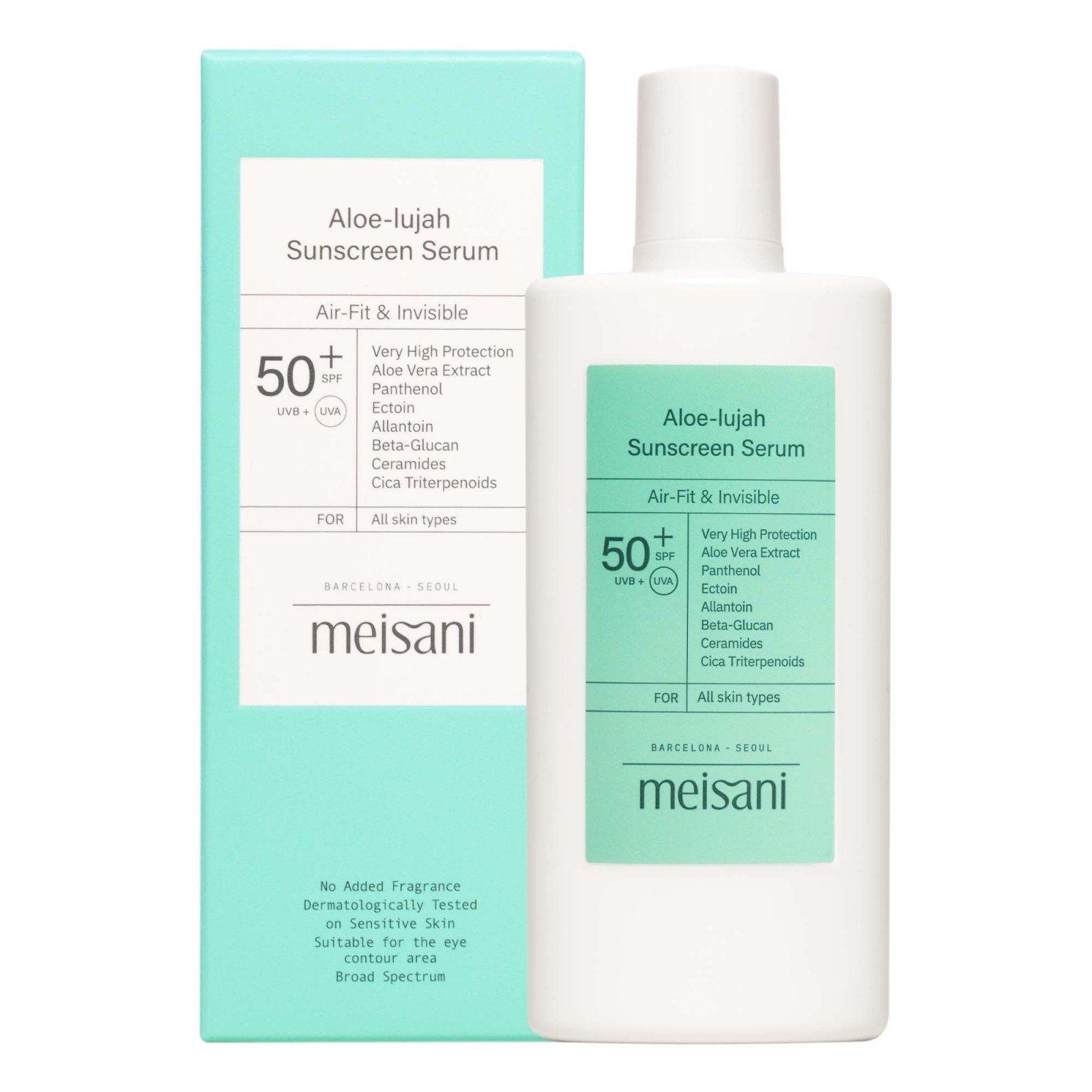 Protetor Solar Aloe-lujah Serum · Meisani | MiiN Cosmetics