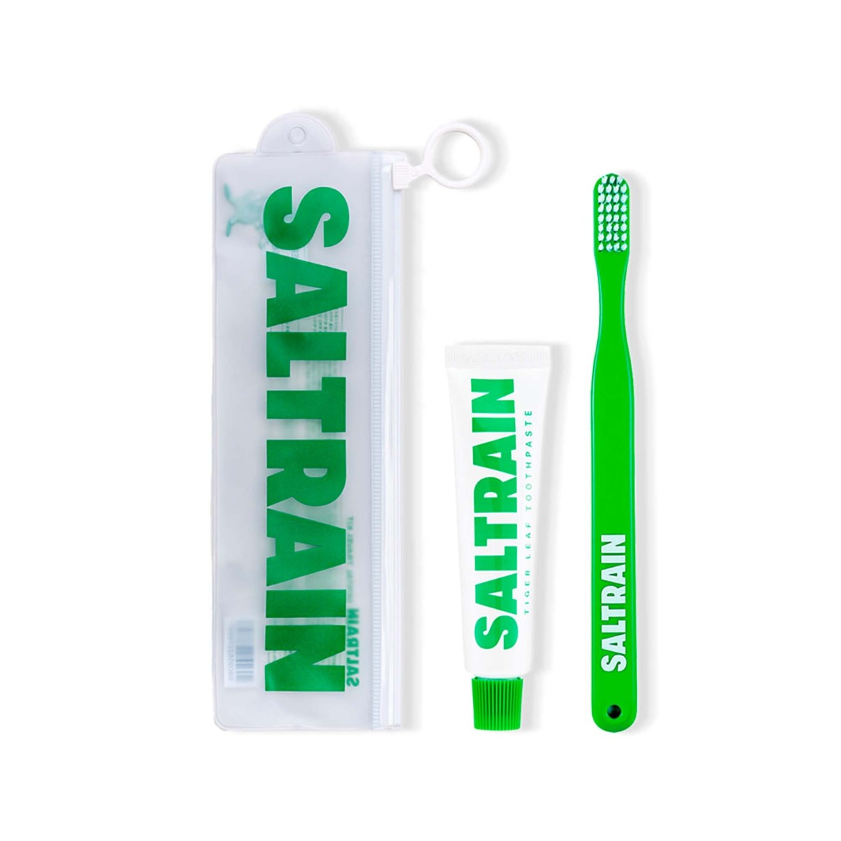 Kit dental de viagem Green · Saltrain | MiiN Cosmetics