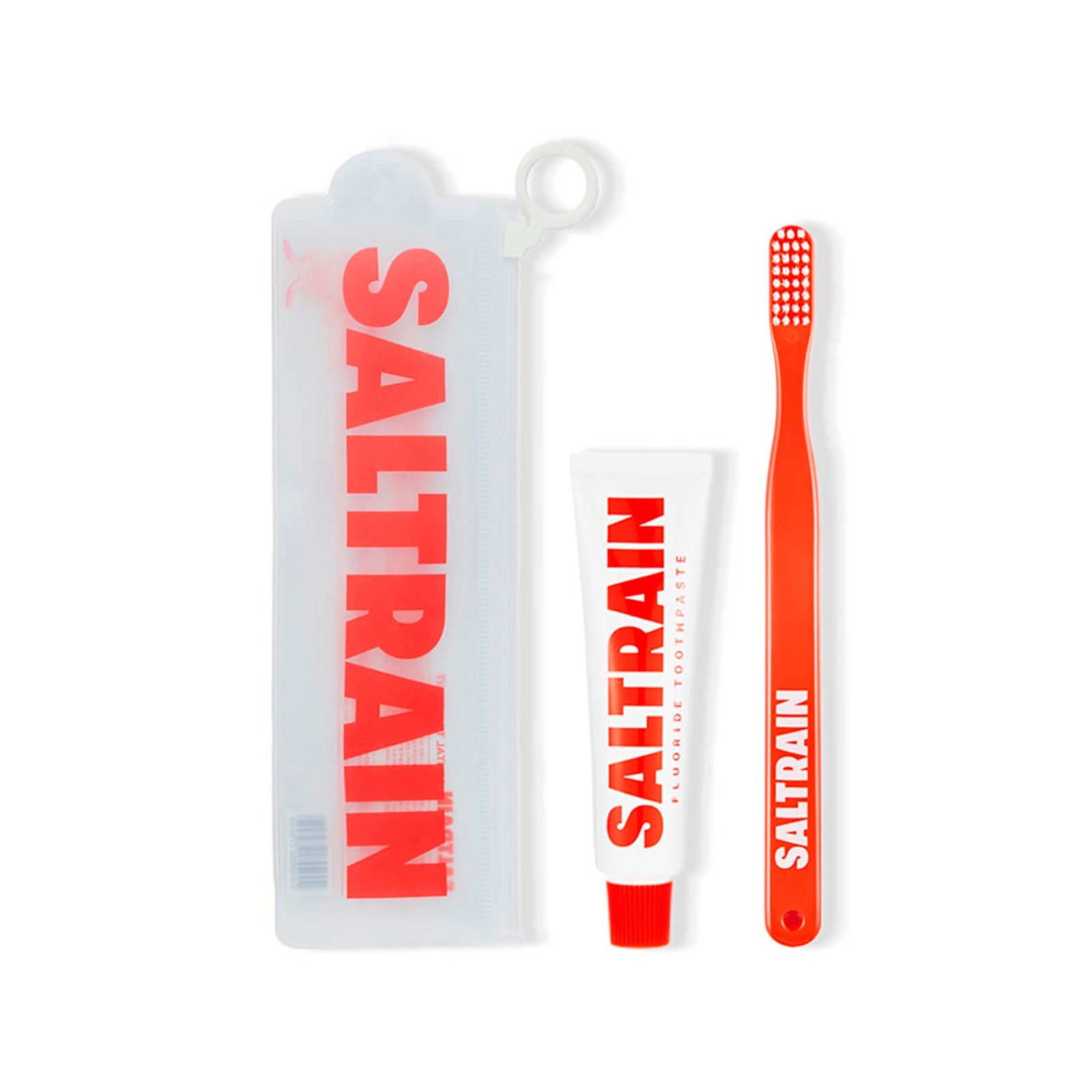 Kit dental de viagem Red · Saltrain | MiiN Cosmetics