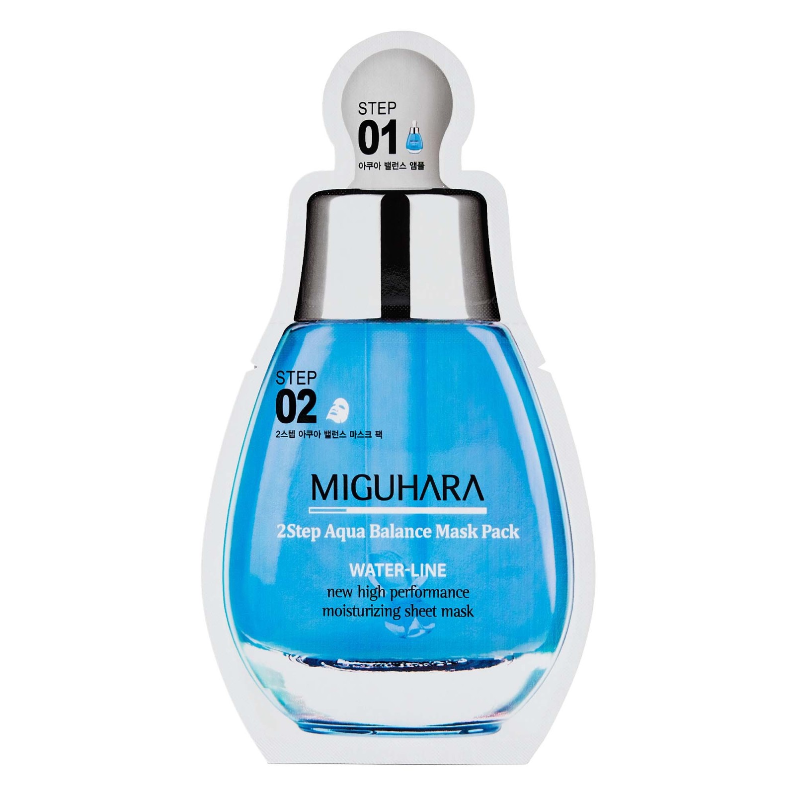 Pack máscara 2Step Aqua Balance · MIGUHARA | MiiN Cosmetics