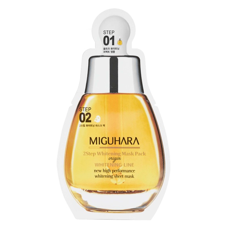 Pack máscara 2Step Whitening · MIGUHARA | MiiN Cosmetics